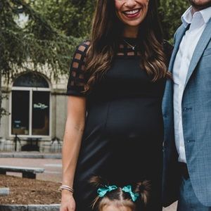 ASOS little black maternity dress